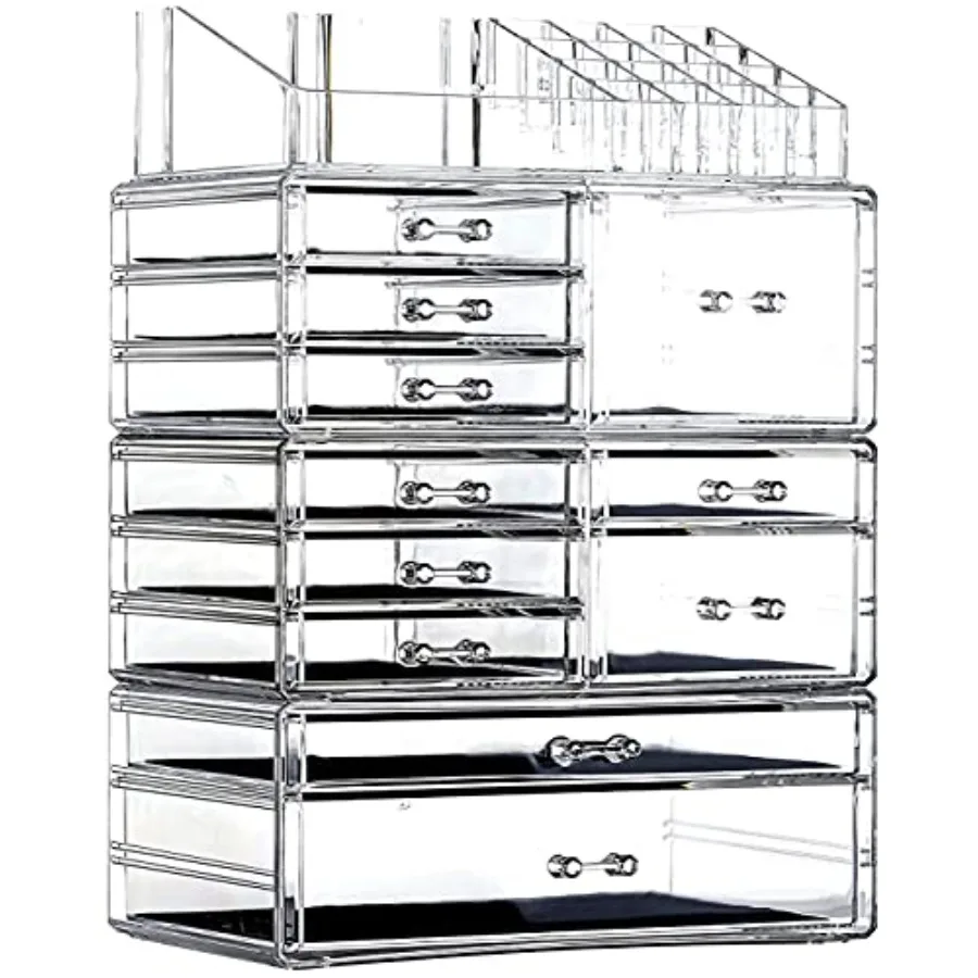 

Платье-органайзер для прозрачного макияжа, большое косметическое платье для ухода за кожей, Cas Stackale Stora ox с платьем 11 для Drer, 1 упаковка