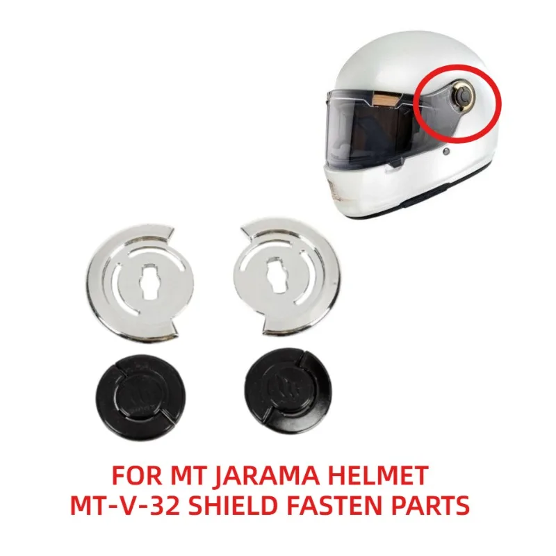 Helmet Parts Accessories For MT-V-32 Lens Buckle MT JARAMA Lens Cover Buckle Fixed Lid A Set