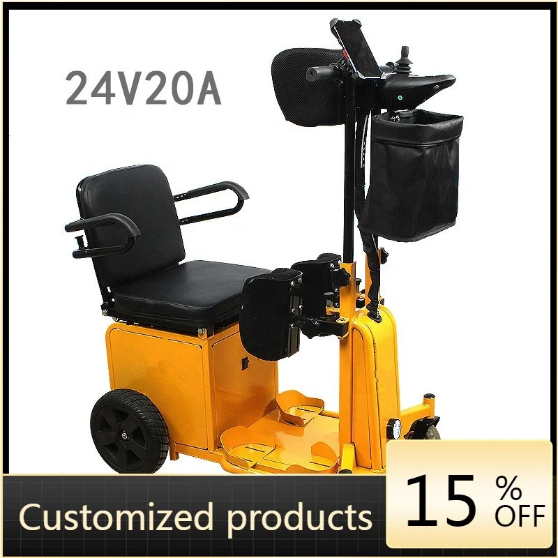 

High quality, safe and reliableSimple Easy Standing Driving Outing Electric Solid Scooter for Adult Disabled