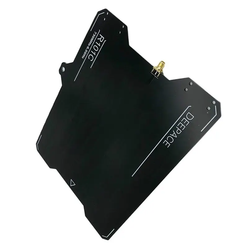 A01E-Accessories 1Pcs Antenna High Durable R101C 730Mhz-6.5Ghz 7Dbi Ads-B UWB Antenna Wideband Directional Antenna 23X22.5Cm Bla