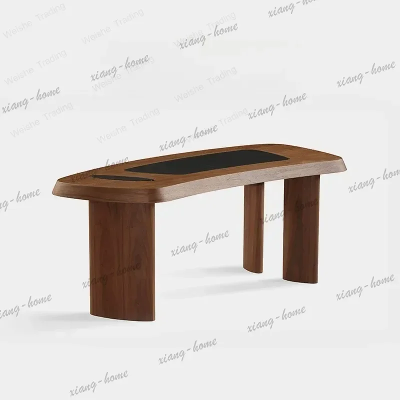 Factory Direct Minimalist Solid Wood Desk Living Room Study Desk Designer Desk