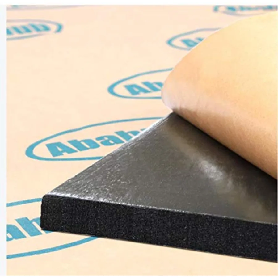 

Шумоизоляционный материал Abahub 394 mil, 21 кв. фут, теплоизоляционный рулон для автомобилей - материал для шумоизоляции капота автомобиля