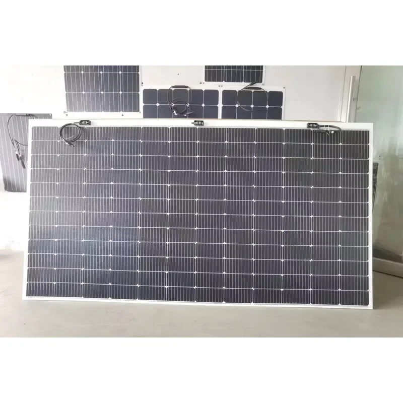 400W 420W Extra Strength Lightweight ETFE Flexible Solar Panels Semi Monocrystalline Silicon for Balcony & Camping
