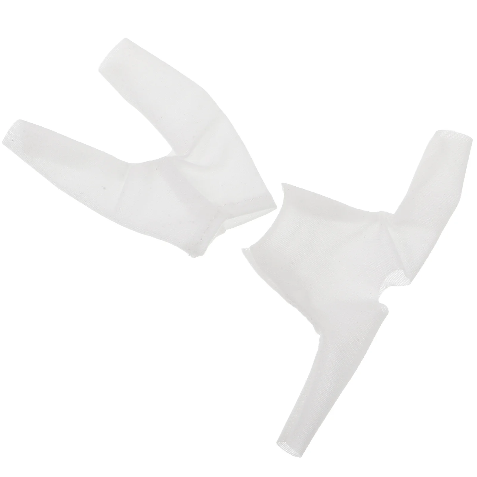 Ob11 Ubranka dla lalek, biała bazowa koszulka, odporna na plamy, z długim rękawem, elastyczna, z niskim kołnierzykiem, odzież jesienna w skali 1:12