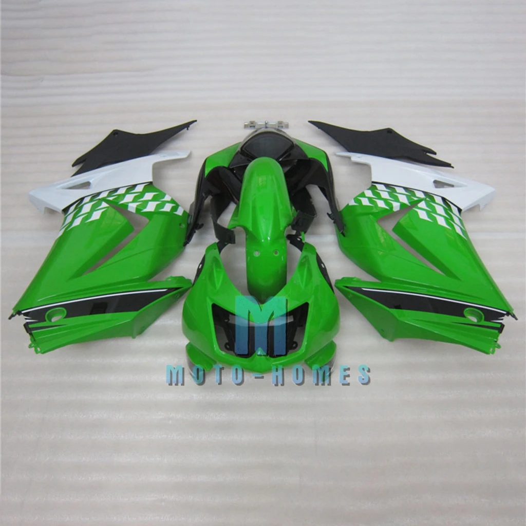 ABS Fairing Kit for Ninja 250R 08-19 Replce Body Kit for KAWASAKI 2008 2009 2010 2011 2012 2019 ZXMT Injection 100% Fit Green