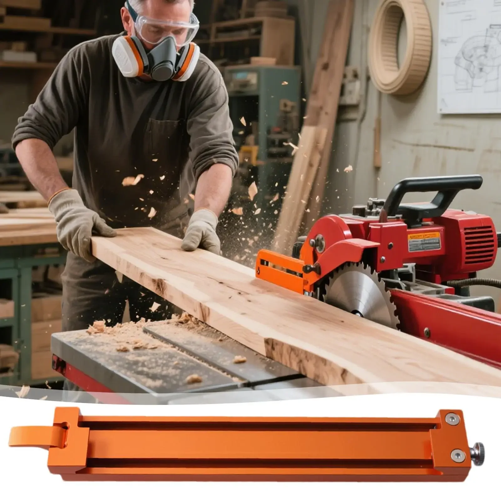 Circular Saw Cutting Guide Adjustable Straight Cutting Guide For Woodworking Non-slip Woodworking Track For Woodworkers