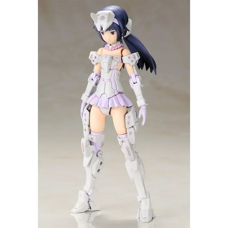 Kit modello originale Anime Figure FG030 FRAME ARCHITECT GIRL Off White Ver Action Figures Mobile Suit Girl Toys Regali per bambini