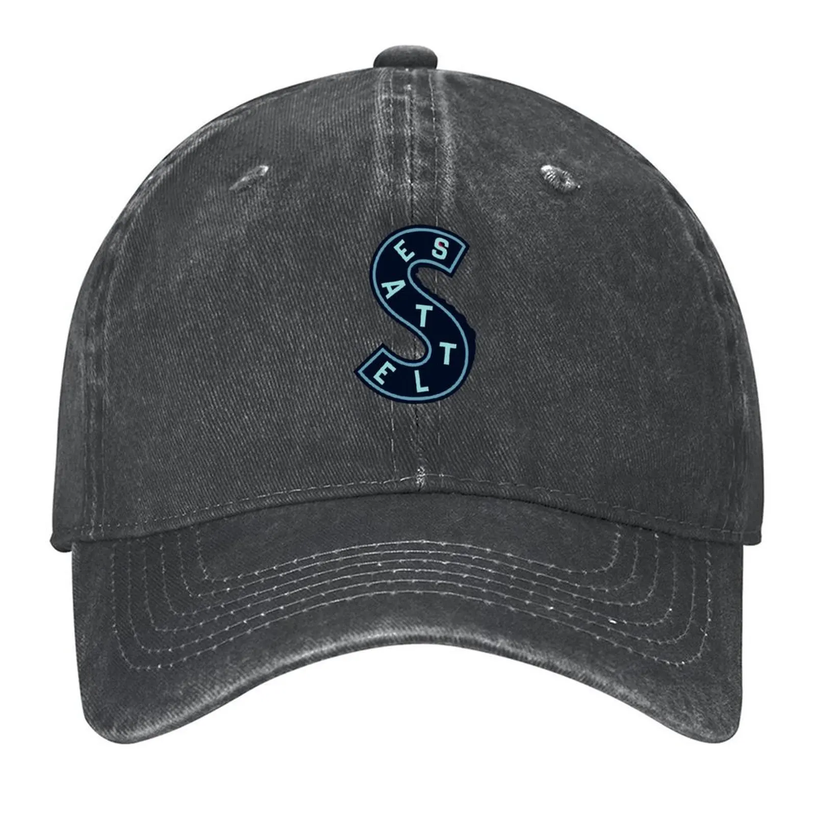 

Seattle Metropolitans LogoKraken Inspiration Baseball Cap Golf Cap birthday Luxury man cap beach hat Men Caps Women's
