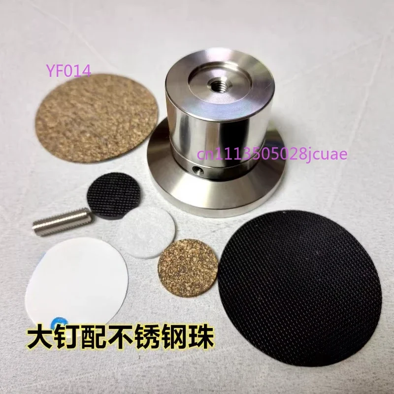 Stainless steel power audio shock absorber foot nail foot pad, bile machine decoder shock absorber pad