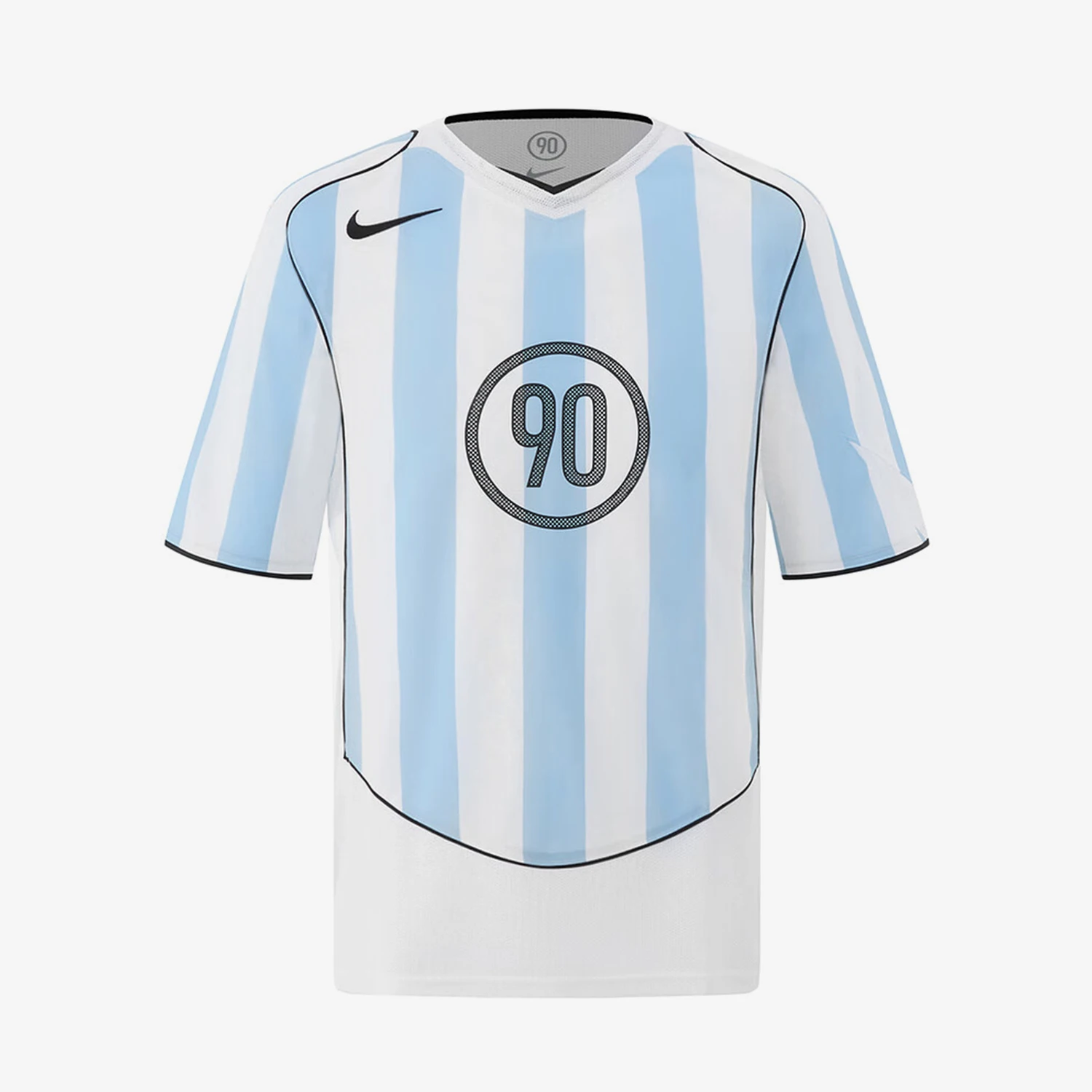 

Оригинальные мужские дышащие тренировочные футболки Nike Total90 с короткими рукавами для спорта и отдыха IB4215-422