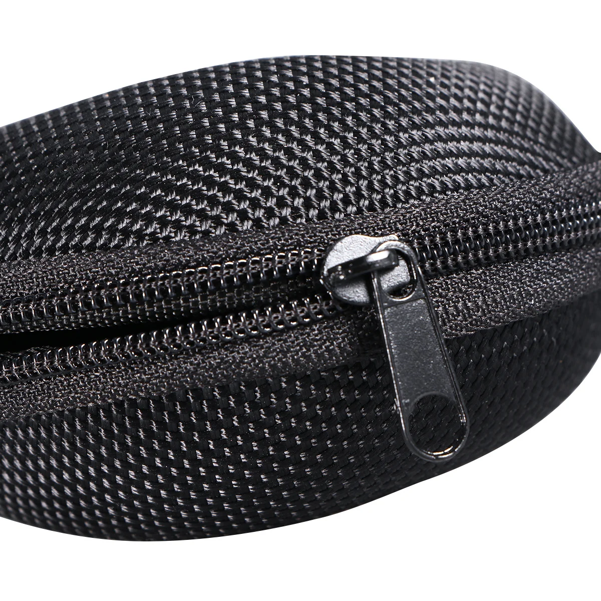 

Single Portable Watch Box Zipper Travel Case Felted Interior Black for Wristwatch Smartwatch Watch Storage Box Men Women