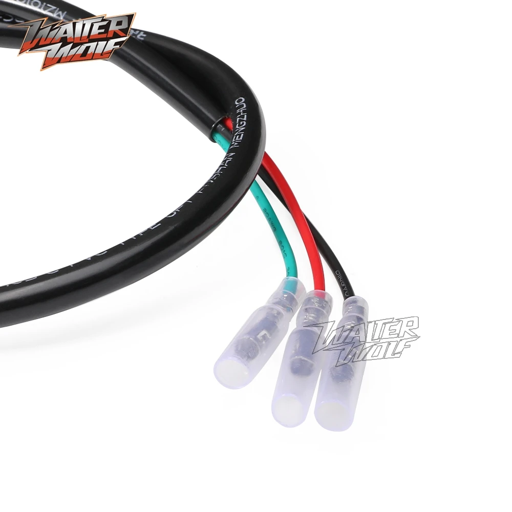 2024 DRZ400 Motorycle Rear Indicator 2&3 Pins Wire Cables Adapters For Suzuki DRZ400E DRZ400S DRZ400SM Leads Plug&Play Connector