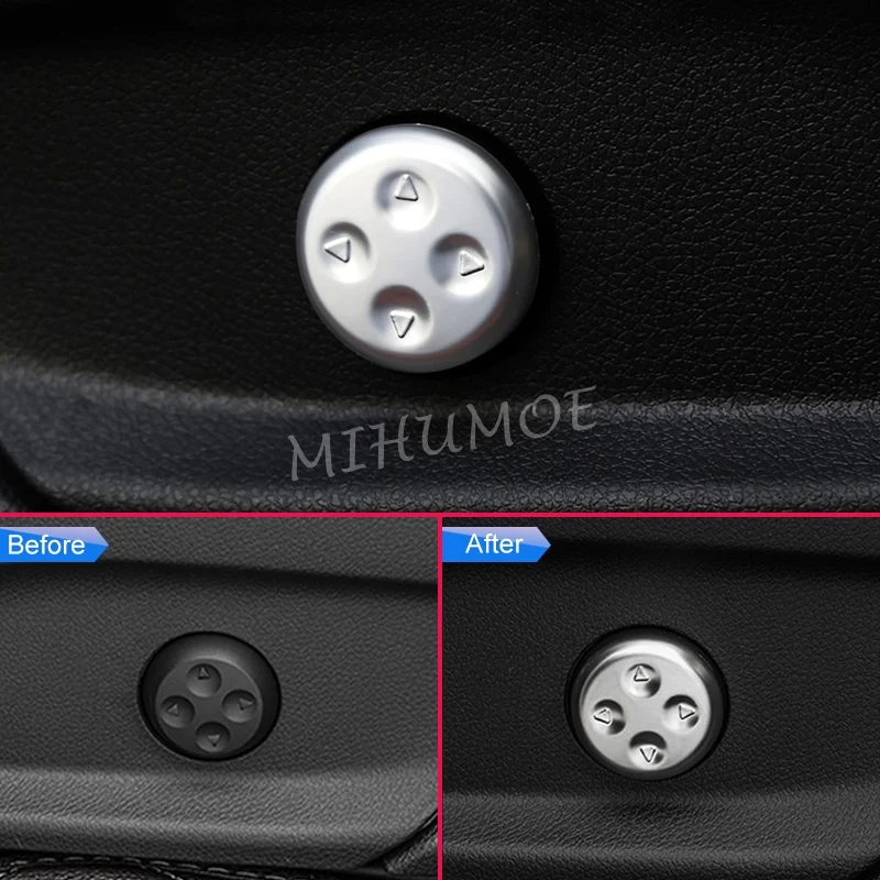 Front Seat Adjustment Switch Button Covers For Mercedes GLC C E X253 C253 W205 S205 C205 A205 W213 S213 C238 A238 W166 X166