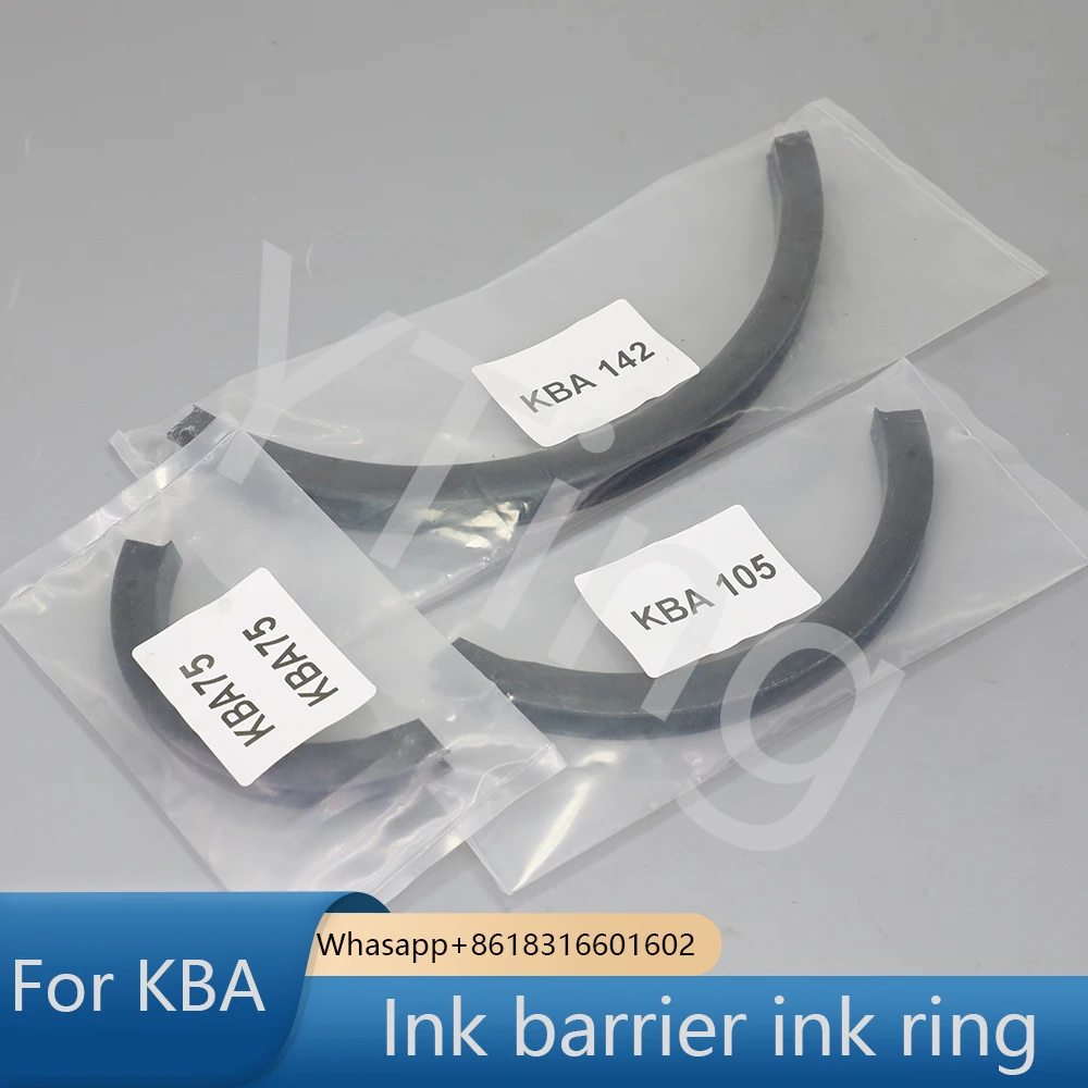 Imagem -02 - Retendedor de Tinta Placa de Tinta Barra Curvada Balde de Tinta Defletor Anel Kba74 Kba105 Kba142 Kba162