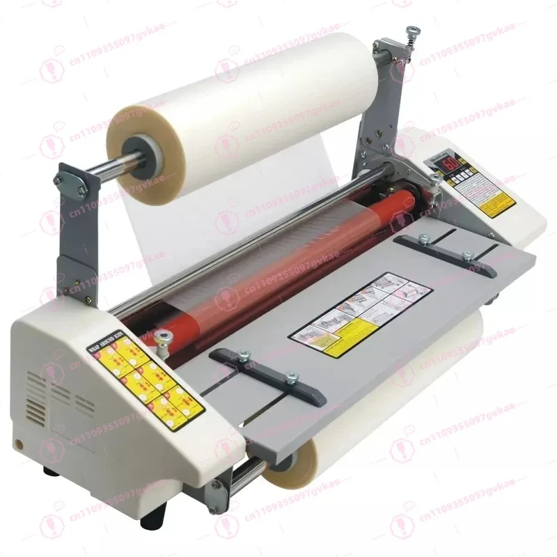 9460T  A2+ Paper Laminating Machine English Version Four Roller Cold Hot Laminator Rolling Machine Film Photo Laminating Machine