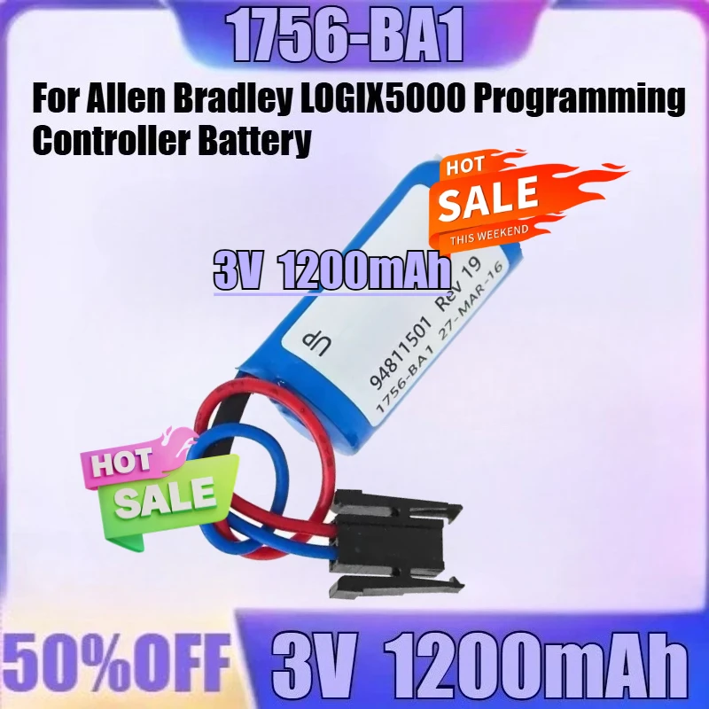 

For Allen Bradley LOGIX5000 Programming Controller Battery New 1756-BA2 A-B L61 PLC /1756-BA1