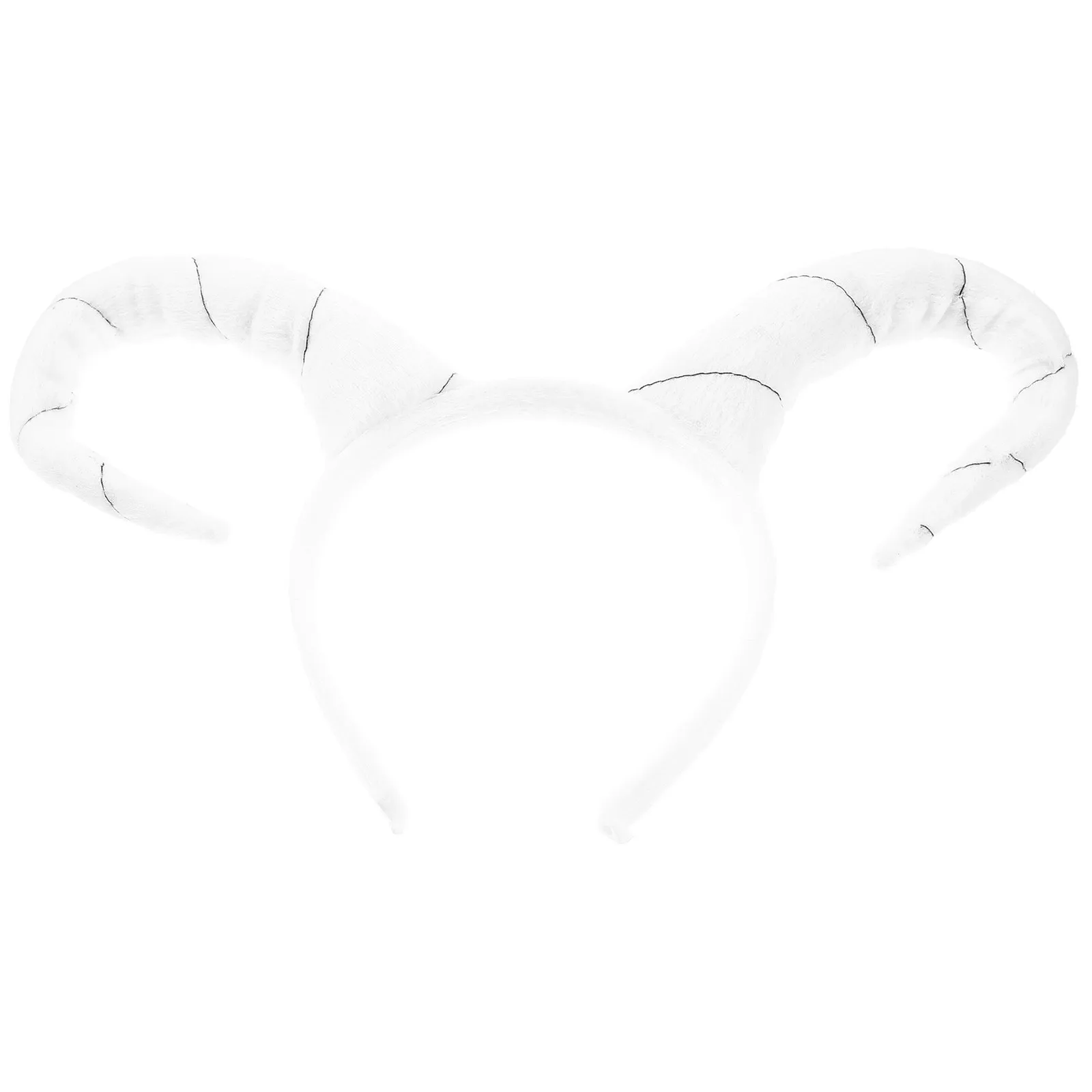Premium Simulation Antelope Horn Headband Lightweight Comfortable Non-Slip Hair Hoop for Cosplay Party Easter Christmas