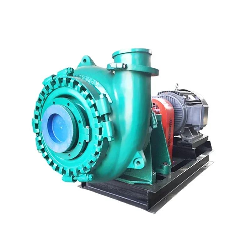 High Quality Mining Gravel Sand Suction Pump 6 Inch Sand Dredge Horizontal Centrifugal Gravel Pump