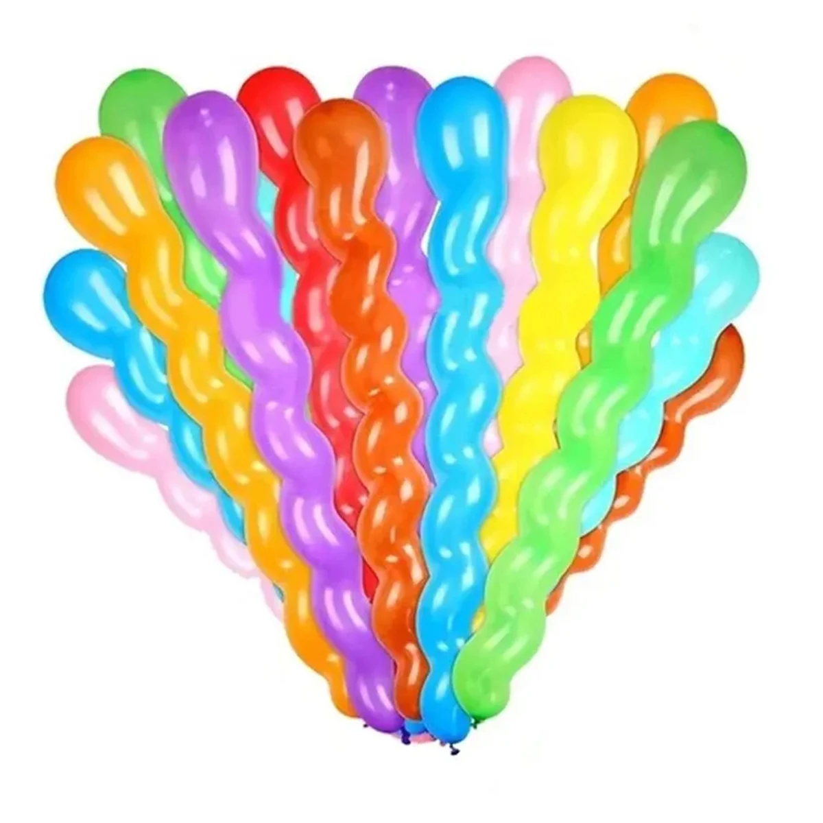 

Long Strip Spiral Latex Balloon Birthday Wedding Party Decoration Balloon With Inflator Festival Decoration Deformable