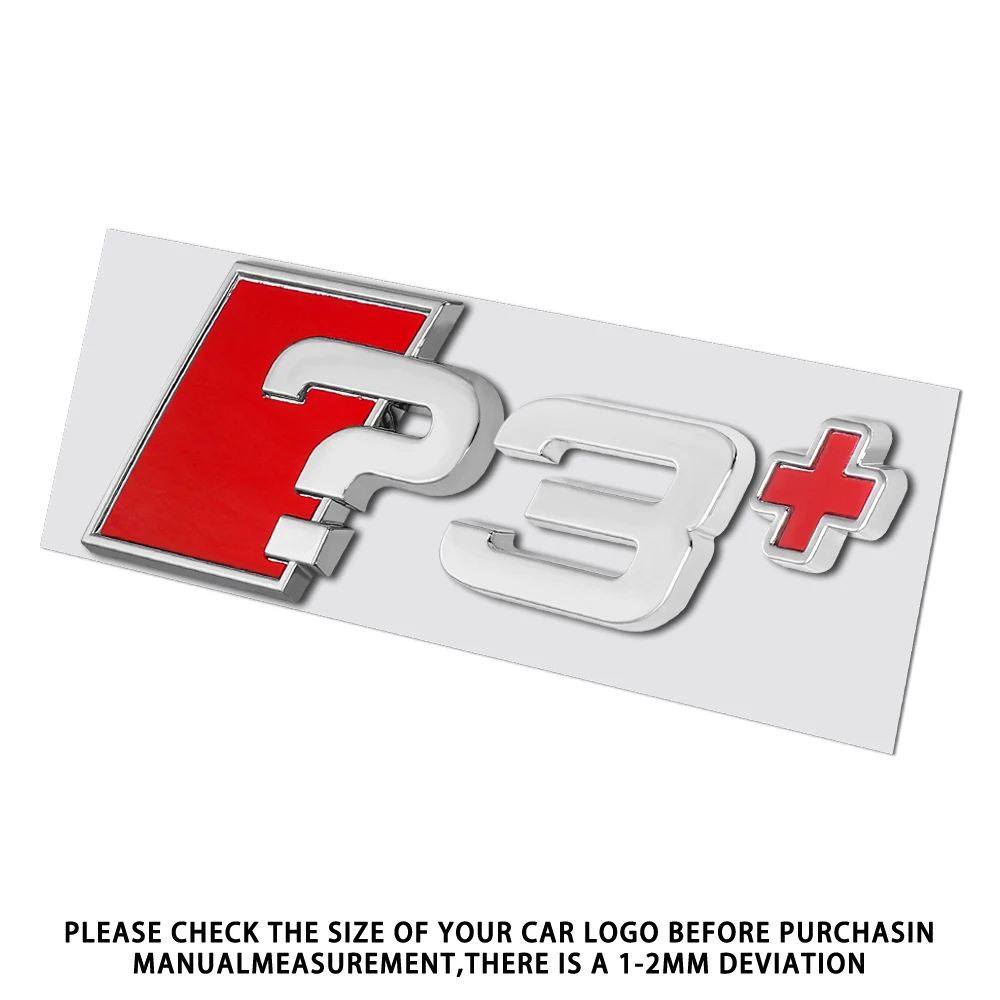 Auto-Karosserie Heckklappen-Emblem Aufkleber Buchstaben Auto-Heck-Abzeichen Aufkleber für Audi A3 A4 A5 A6 A7 A8 Q3 A4L A6L A8L B8 B9 8V QUATTRO RS3