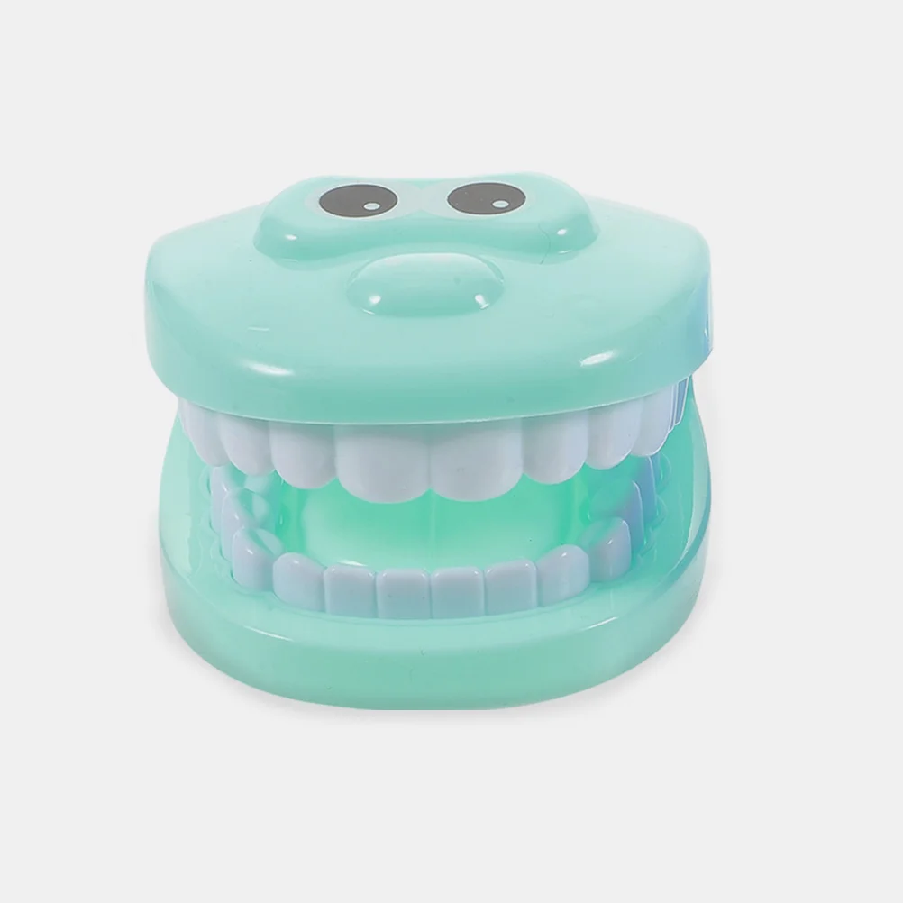 Gioco di dentista per bambini Giocattoli orali per bambini Kit di strumenti dentali I più piccoli giocano ai dentisti Accessori per bambini verdi Infermiera