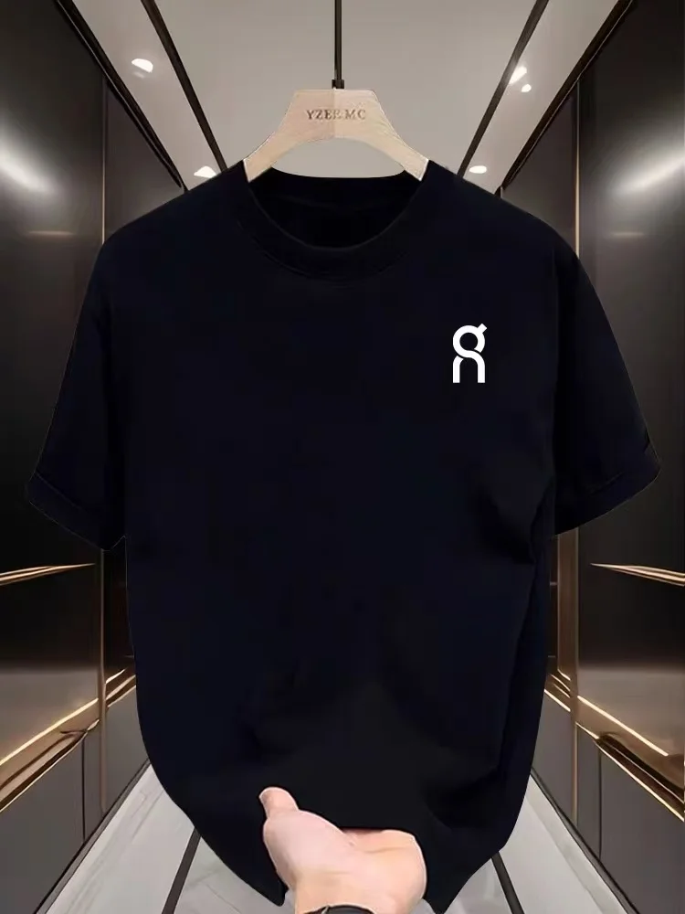 2026 New Summer High End Fashion Leisure Sports Cotton Printed Letter T-shirt Men's and Women's Trendy Brand Hot Selling