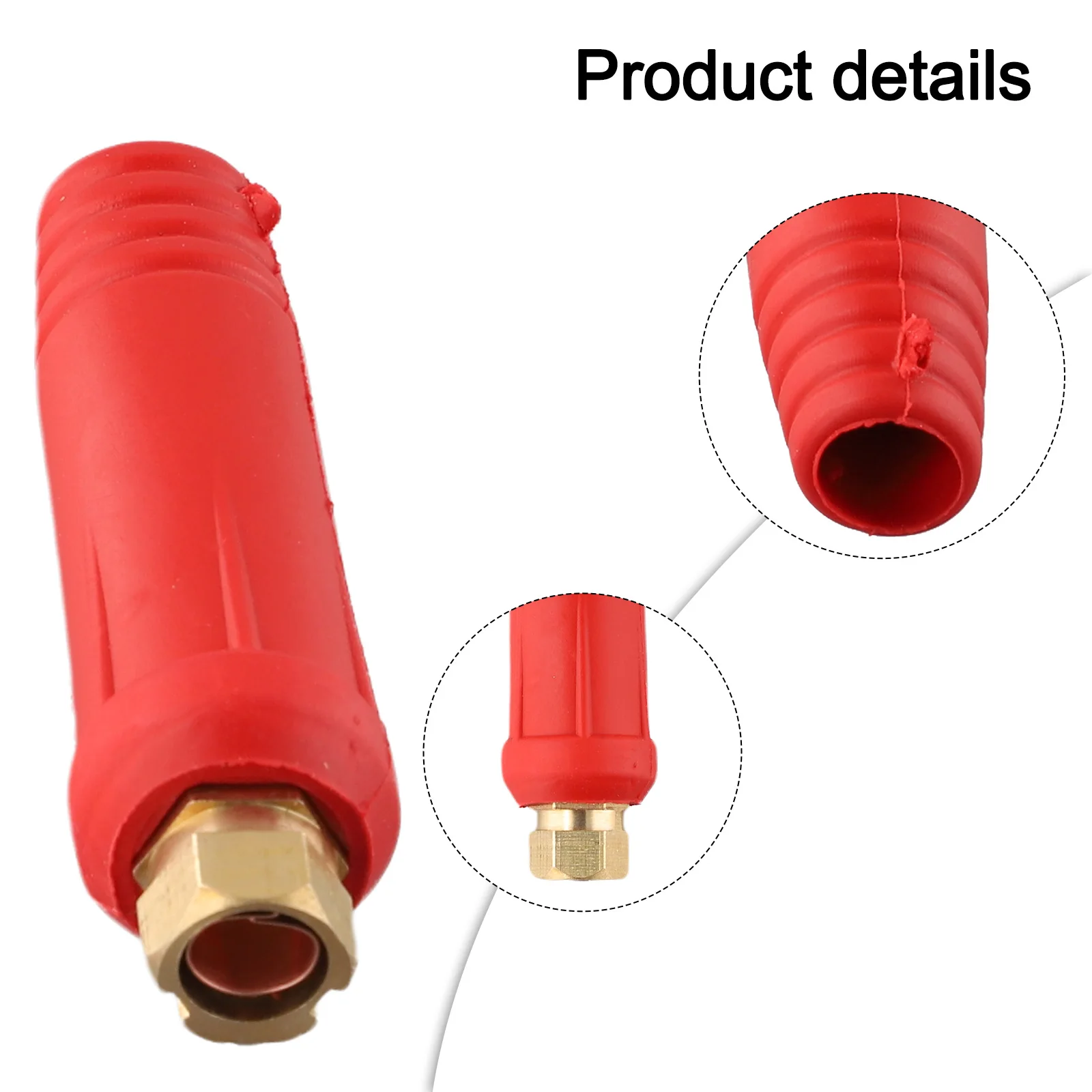 TIG Welding Cable Panel Connector Socket For DKJ10 25 Brass Cable Panel Connector Socket For Longterm Use In Machines      New