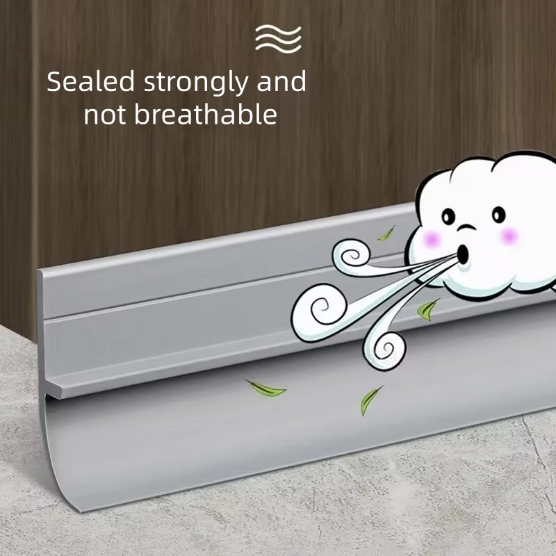 Anti rodent door bottom sealing strip, household door panel, bedroom door sound insulation, windproof artifact, door blocking - view 4