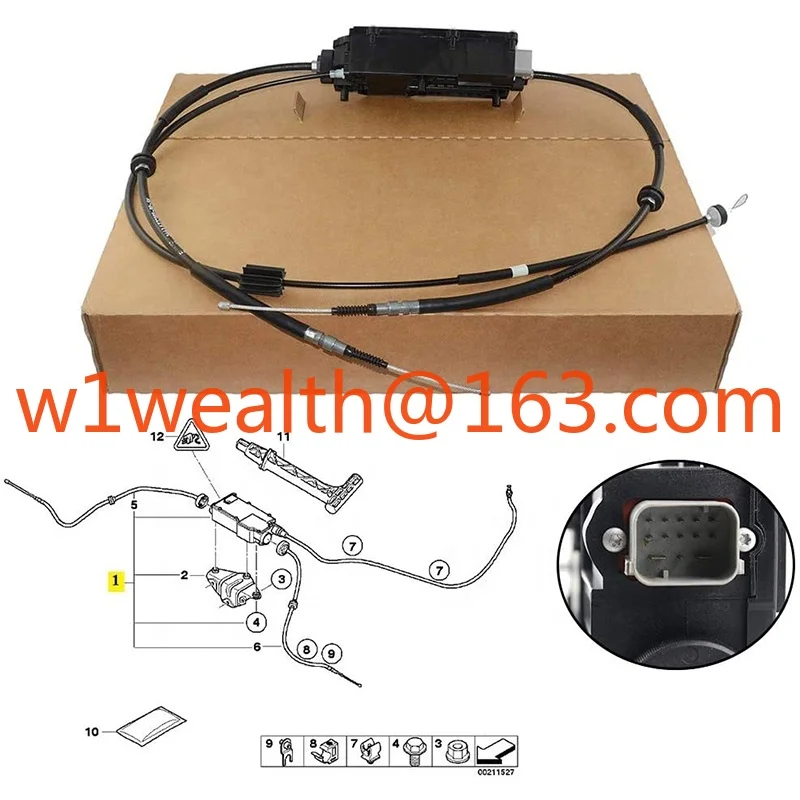 

Автомобильная тормозная система для E70/X5 E71 E72/X6 2006-2014, электронный тормоз OEM 34436850289