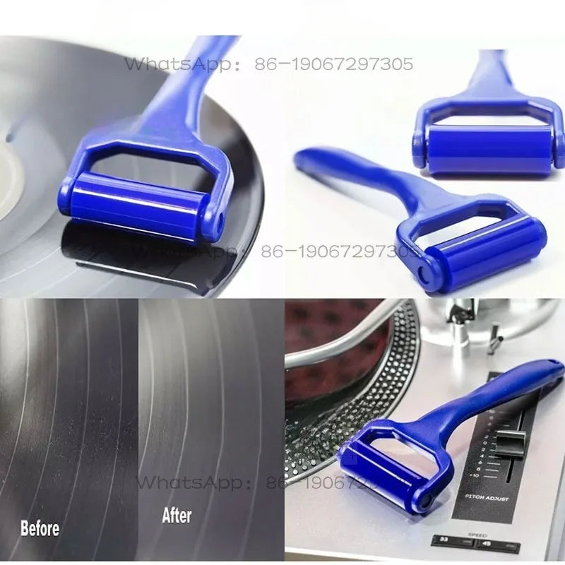 Brand New, Vinyl Record Cleaning Tool, Sticky Dust Wheel Dust Removal Cleaning Artifact, Washable and Reusable