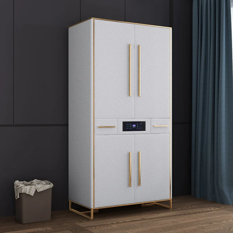 Smart wardrobe, disinfection, deodorization, sterilization and drying, household small apartment bedroom cabinet