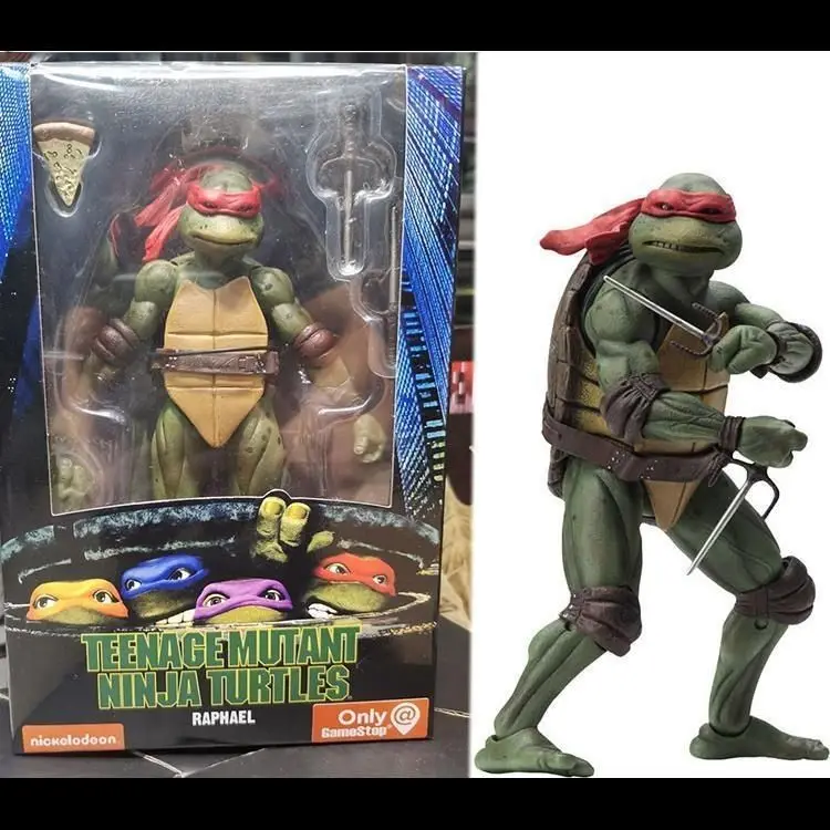 Neca 4 stks Teenage Mutant Ninja Turtles Action Figure Tmnt Editie Beweegbare Films Model Schildpad Ninja Anime Verzamelen Speelgoed Pop Geschenken