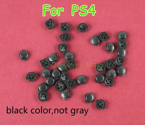 소니 플레이스테이션용 블랙 홈 단추 교체, PS4 리턴 백 키, PS4 게임 패드 컨트롤러 액세서리, 로트당 1 개