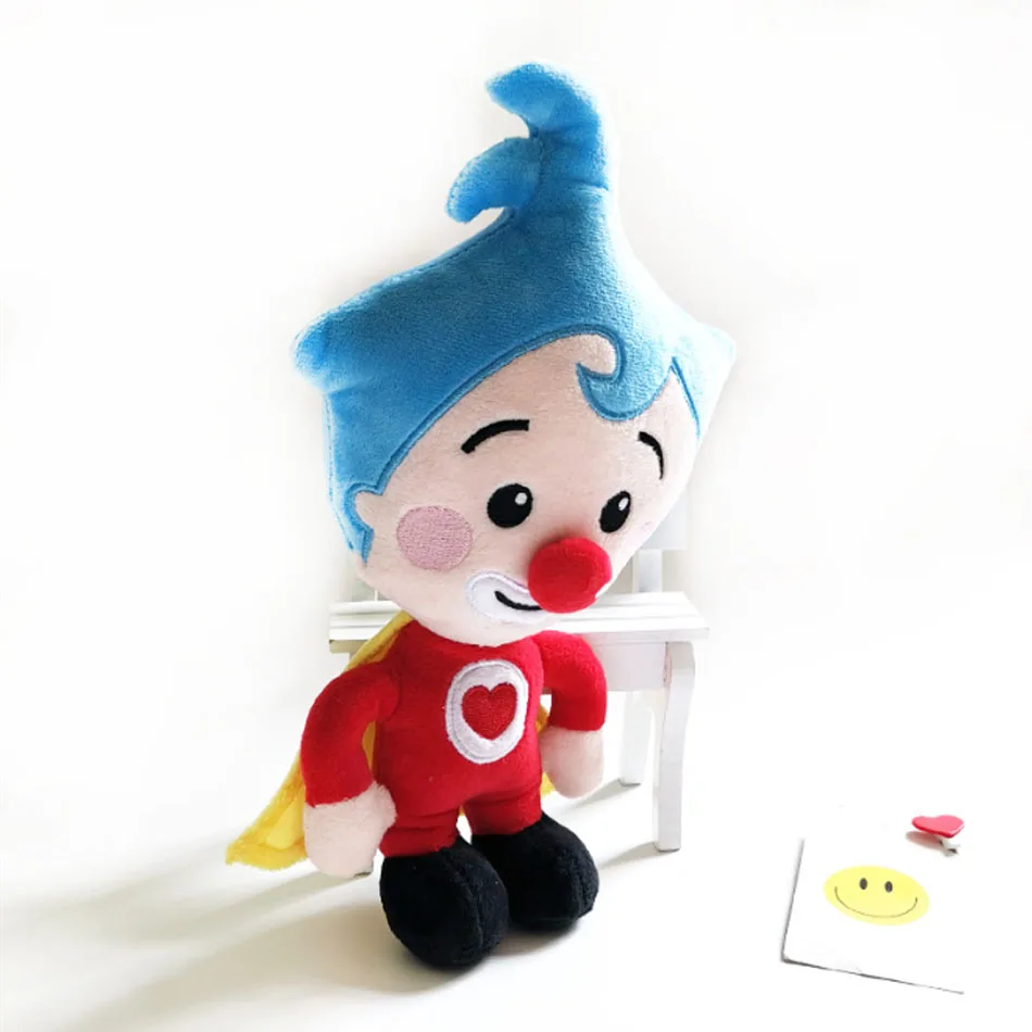 *2026* Juguete de peluche Plim Clown Girl, regalo de peluche suave, diseño de anime Kawaii, color mantequilla, regalo de cumpleaños para