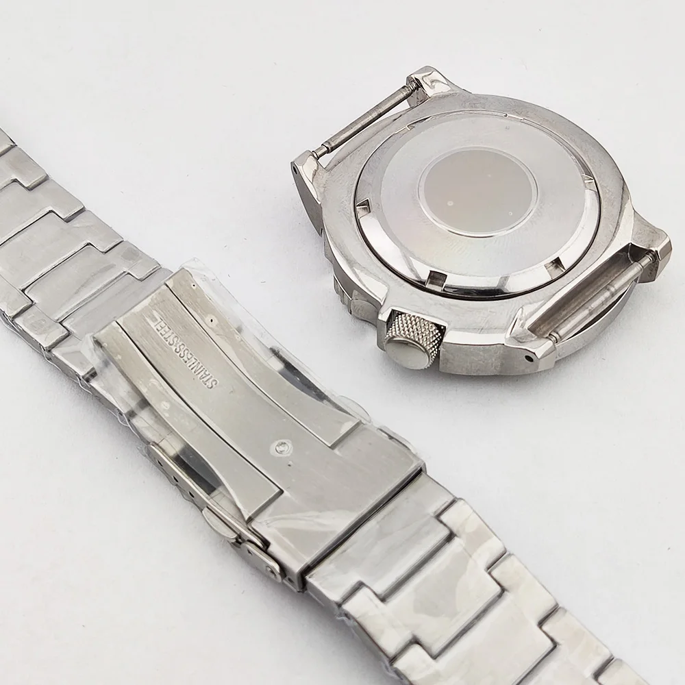 SKX ساعة حافظة تعديل الملحقات NH35 حافظة 42 مللي متر حافظة ساعة الوحش الياقوت حافظة من الفولاذ المقاوم للصدأ تناسب حركة NH35/36/34/70/72