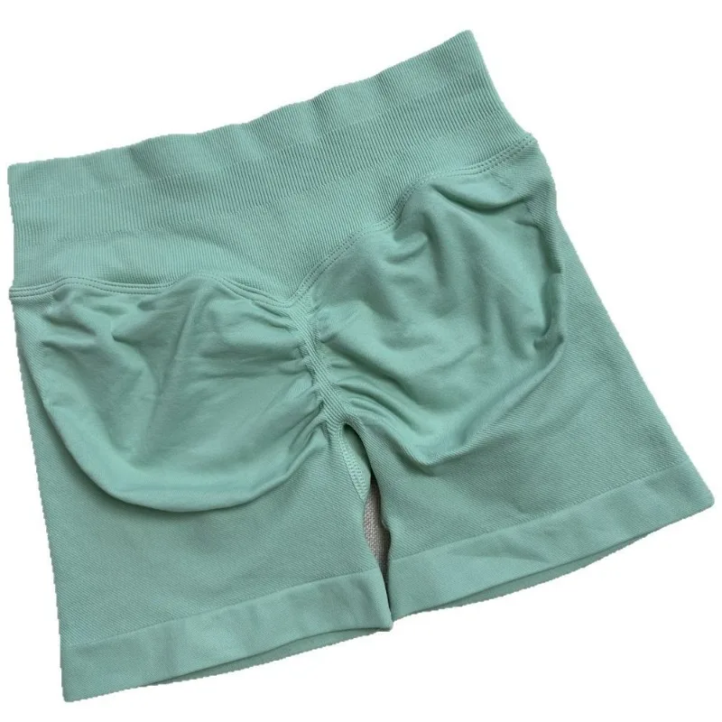 New Hip Lift Seamless Low Waist Yoga Shorts Three-point Pants Fitness Quick-drying High Elastic Shaping Yoga Shorts