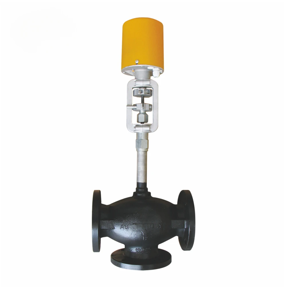 Electric Actuator Heat Conduction Oil control Valve For Setting machine