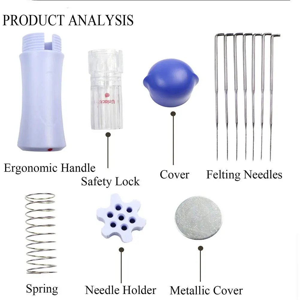 

Needle Tool Kit Wool Felting Punch For Diy Craft Kids Handmade Projects Felting Stitch Punch Tool Hand Craft Supplies