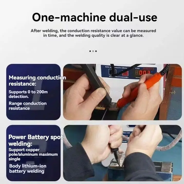 220V 42KW 36KW Integrated Spot Welding Machine Capacitor Storage Point Welding Machine 811H Efficient Tools