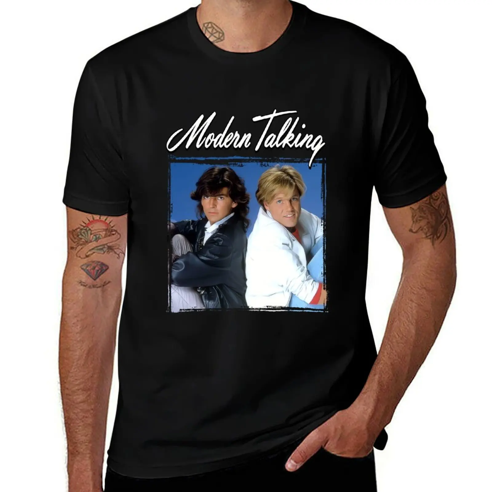 

Retro Music Gift For Modern Talking Love Fans T-Shirt man t shirt cotton man t shirt cotton high quality T-Shirt