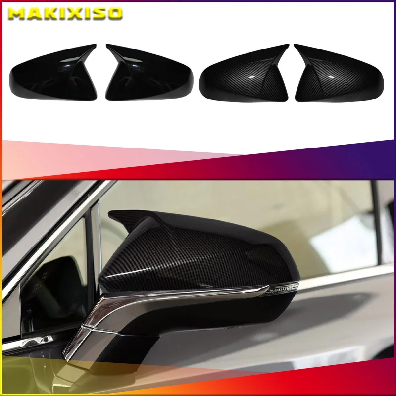 Side Wing Rearview Mirror Cover For Lexus NX 200 200t 300 300h RX 200t 330 300 350 450 Black Cap Sticker Trim Mirror Shell