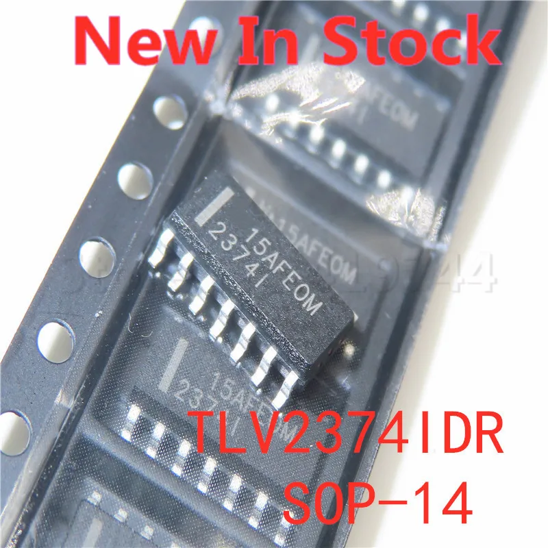 10PCS/LOT TLV2374IDR 2374I TLV2374 TLV2374I SMD SOP-14 operational amplifier  In Stock NEW original IC