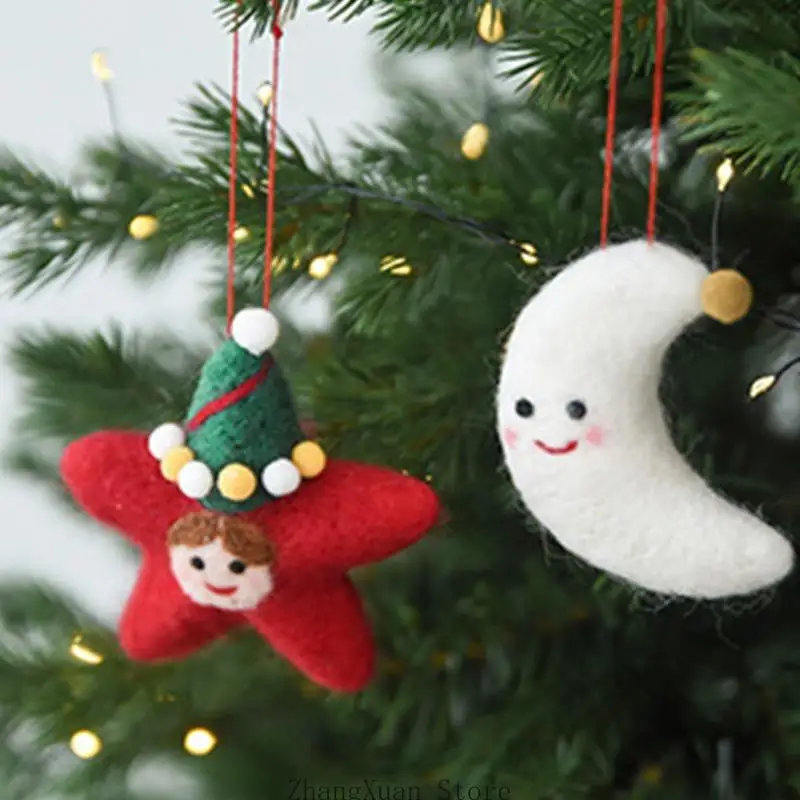 Weihnachtsschmuck mit Kordelschlaufe für Regale, Kränze und Eingangstische 3XUF – Detail 3