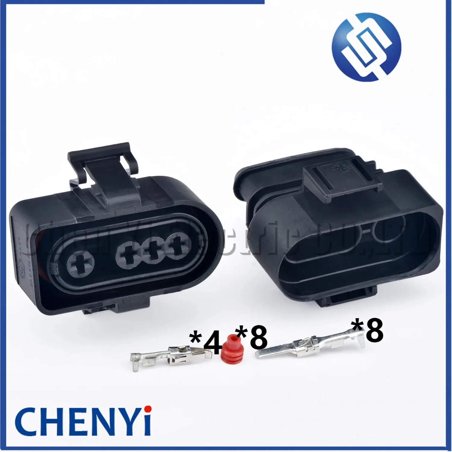 4 Pin male or female automotive waterproof connector O2 Oxygen sensor Wire harness plug 3A0973304 3A0973334