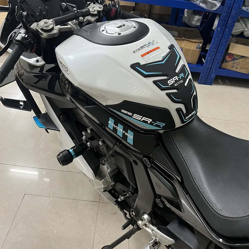For CFMOTO 675SR 675 SS SR 675 SR-S Body Protection Stickers 675SR-R CFMoto Accessories Motorcycle Fuel Tank Pad Knee Grip Decal