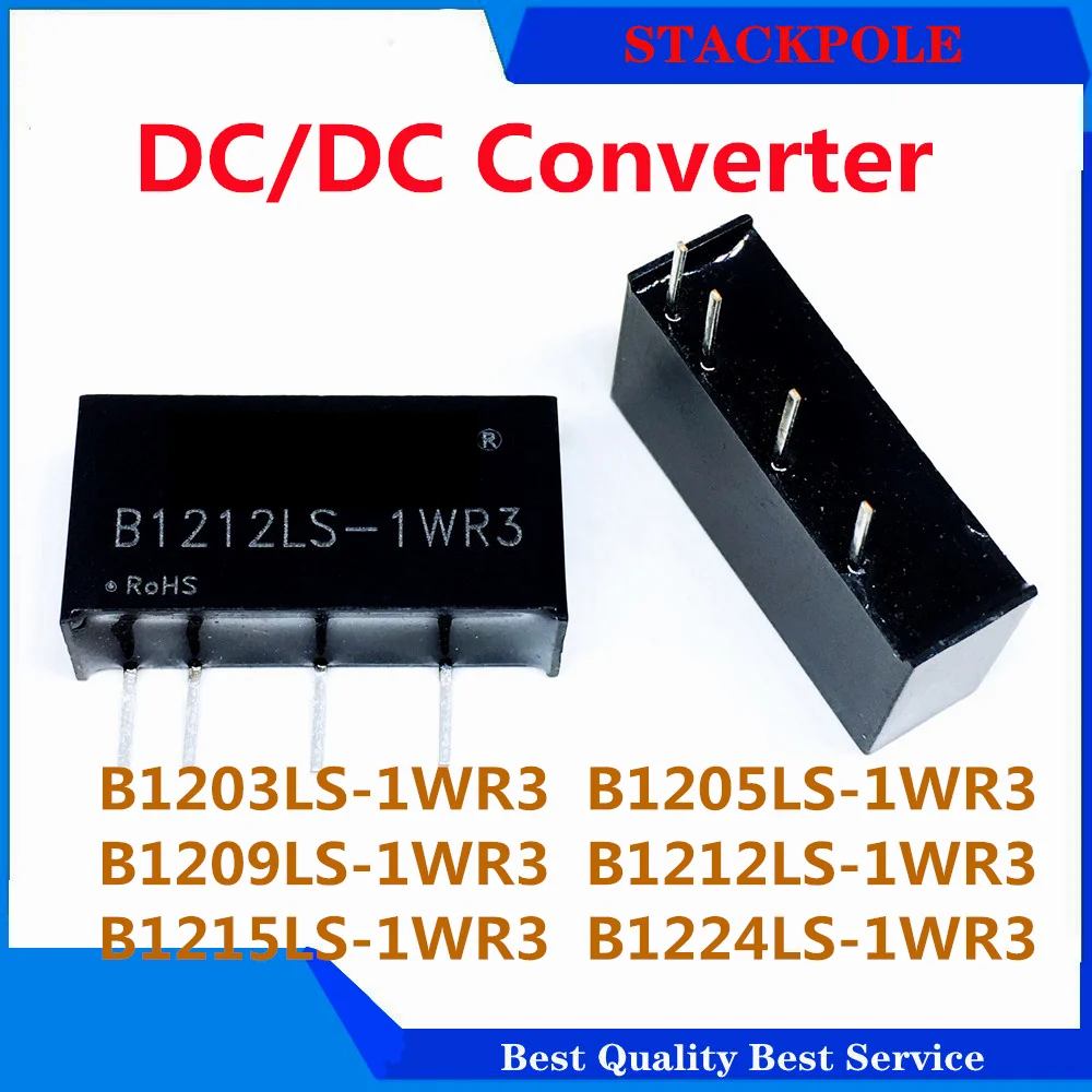 

(10pcs) B1212LS-1WR3 B1215LS-1WR3 B1224LS-1WR3 [ SIP4 1W DC/DC ] B1212 B1215 B1224 Isolated power supply