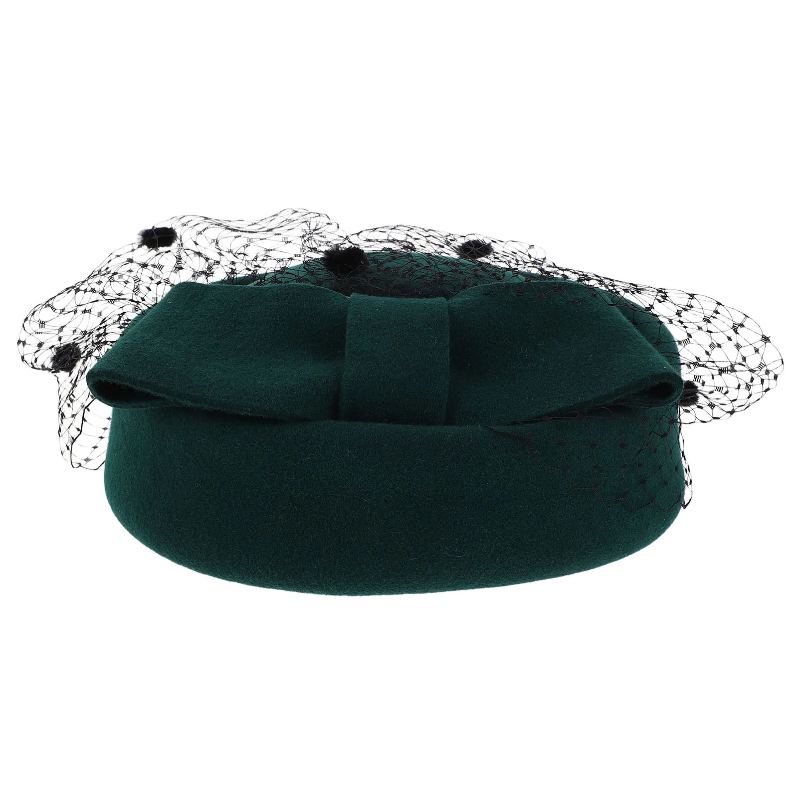 

Veils Airline Stewardess Cap Hostess Fascinator Hostesses Hat Green Charming Flight Attendant