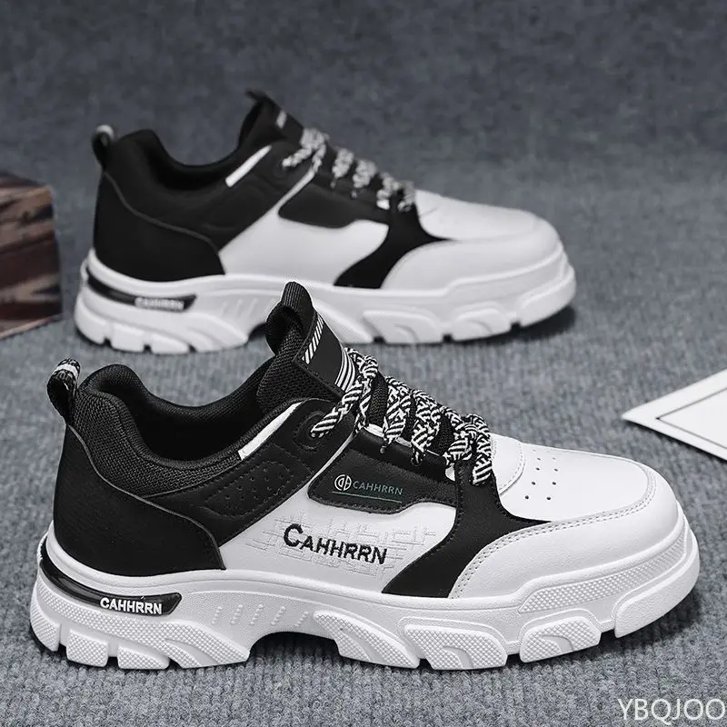 Men's new autumn height increasing sports board shoes casual low cut simple comfortable anti slip wear-resistant men's shoes
