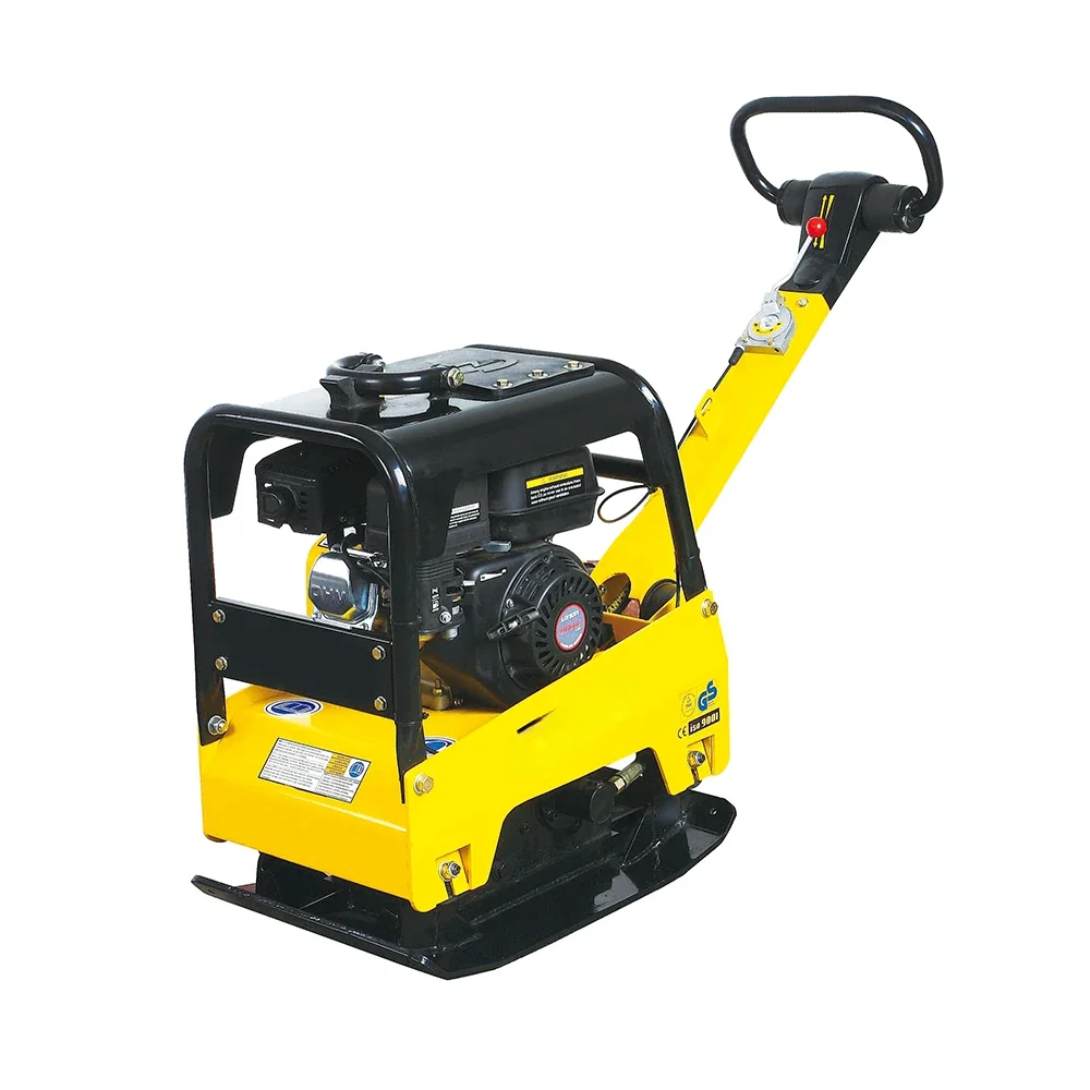 Safety Reliability Vibrator Reversible Hydraulic Plate Compactor Machine For Construction Works