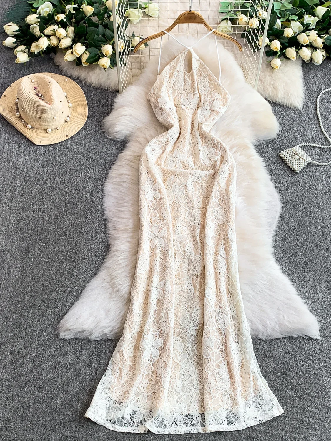 

Сексуальное женское платье-бальное платье с вырезами, кружевом, облегающее, с высокой талией, силуэт А-силуэт, длинная юбка, фасон «рыбий хвост»